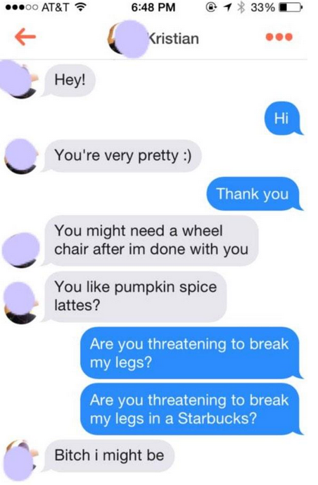How not to message girls when online dating